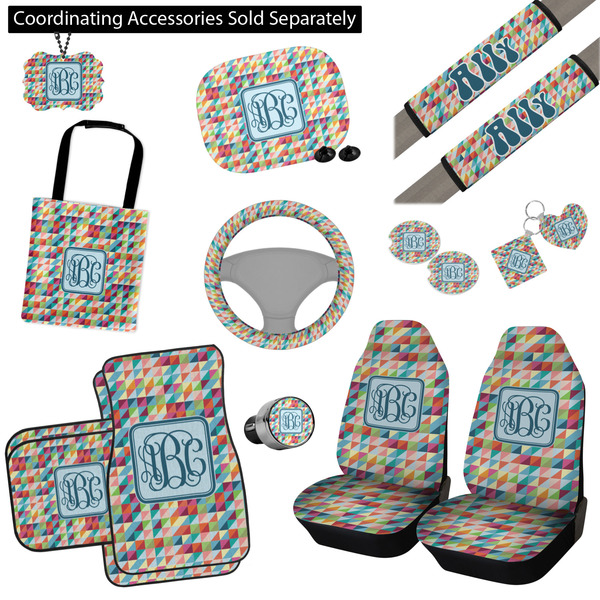 Retro Triangles Interior Car Accessories