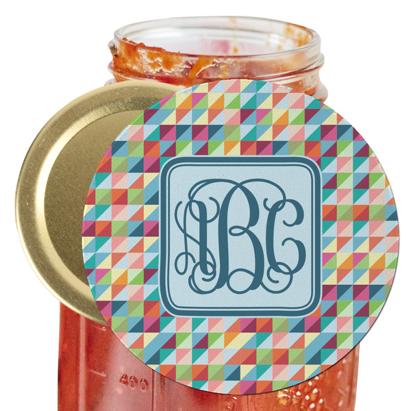 Custom Retro Triangles Jar Opener (Personalized)