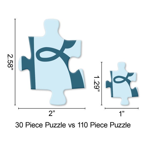 Retro Triangles Jigsaw Puzzle - Piece Comparison