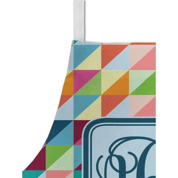 Retro Triangles Kid's Aprons - Detail