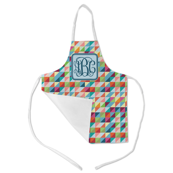 Retro Triangles Kid's Aprons - Medium - Main (med/lrg)