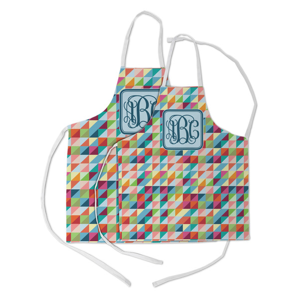 Retro Triangles Kid's Aprons - Parent - Main