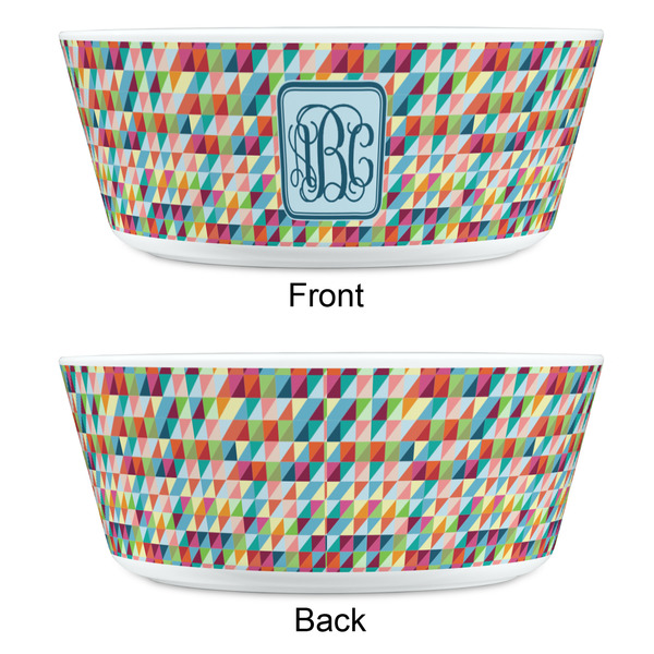 Retro Triangles Kids Bowls - APPROVAL