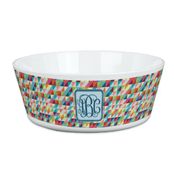Retro Triangles Kid's Bowl (Personalized)