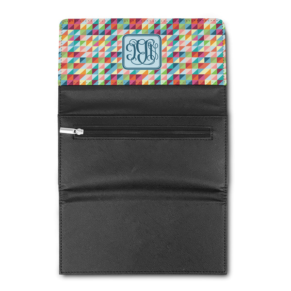 Retro Triangles Ladies Wallet  (Personalized Opt)