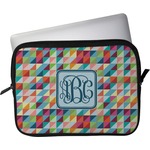 Retro Triangles Laptop Sleeve / Case (Personalized)