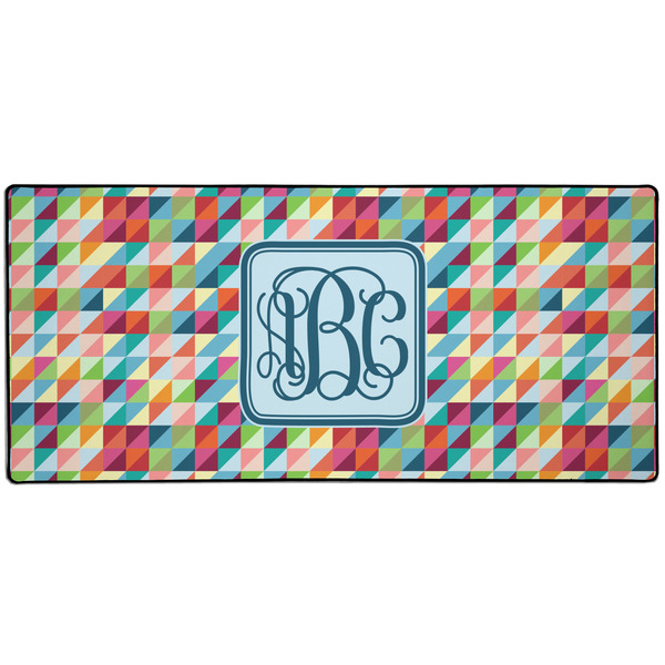 Retro Triangles Large Gaming Mats - APPROVAL