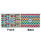 Retro Triangles Large Zipper Pouch Approval (Front and Back)
