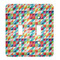 Retro Triangles Light Switch Cover (2 Toggle Plate)