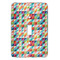 Retro Triangles Light Switch Cover (Single Toggle)