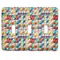 Retro Triangles Light Switch Cover (3 Toggle Plate)