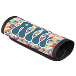 Retro Triangles Luggage Handle Cover (Personalized)