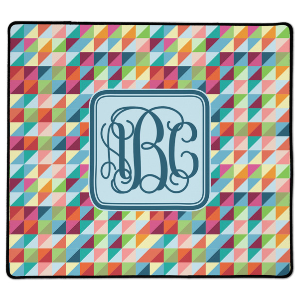 Custom Retro Triangles XL Gaming Mouse Pad - 18" x 16" (Personalized)