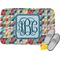 Retro Triangles Memory Foam Bath Mat - 24"x17" (Personalized)