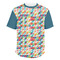 Retro Triangles Men's Crew T-Shirt - Medium
