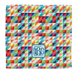 Retro Triangles Microfiber Dish Rag (Personalized)