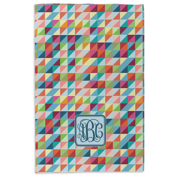 Retro Triangles Microfiber Dish Towel - APPROVAL