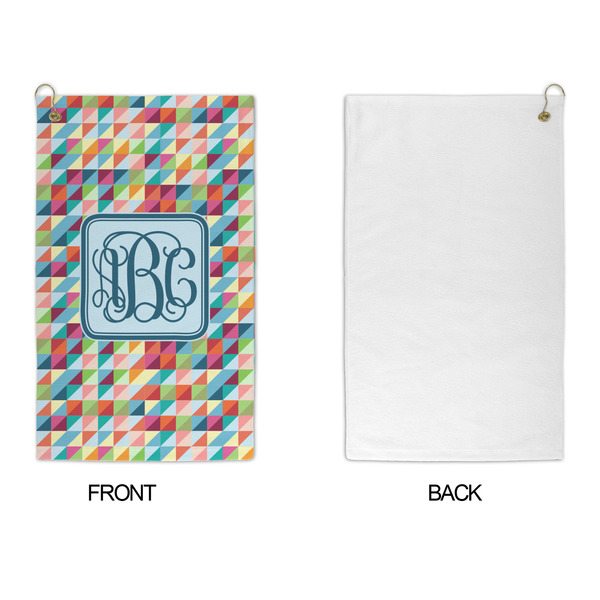 Retro Triangles Microfiber Golf Towels - APPROVAL