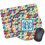 Retro Triangles Mouse Pad (Personalized)