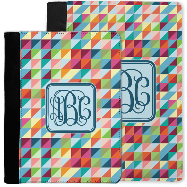 Retro Triangles Notebook Padfolio - MAIN