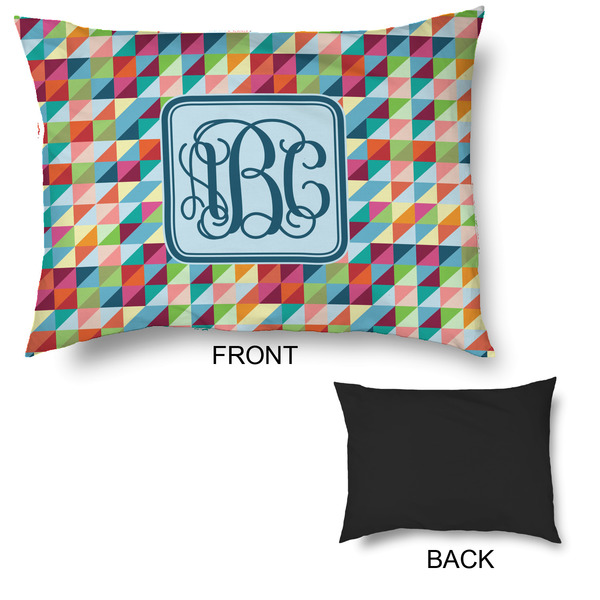 Retro Triangles Outdoor Dog Beds - Large - APPROVAL