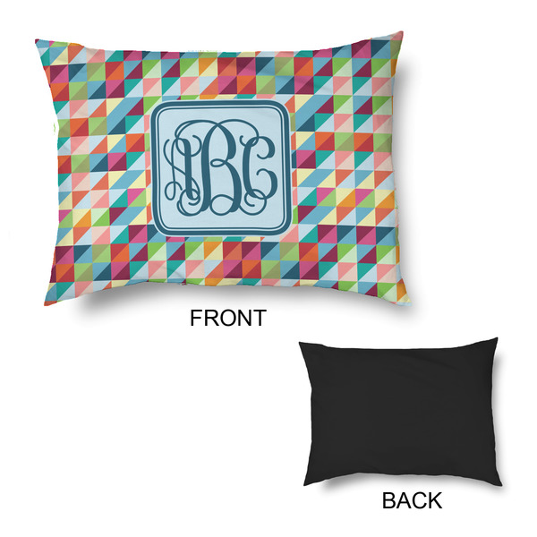 Retro Triangles Outdoor Dog Beds - Medium - APPROVAL