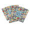 Retro Triangles Party Cup Sleeves - PARENT MAIN