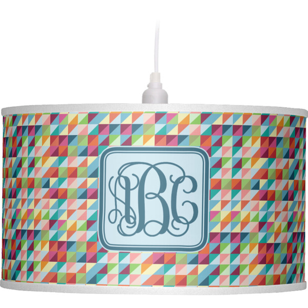 Retro Triangles Pendant Lamp Shade