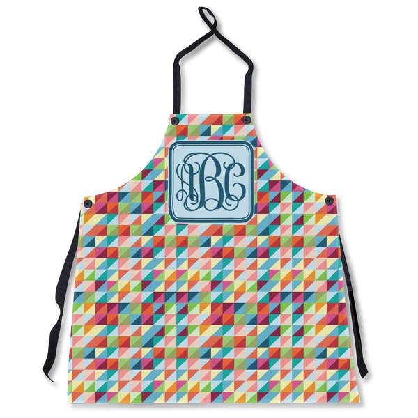 Retro Triangles Personalized Apron