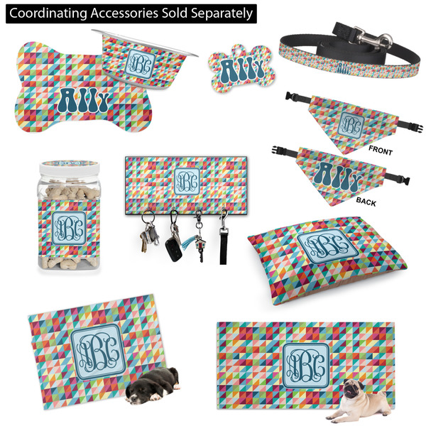 Retro Triangles Customized Pet Accessories