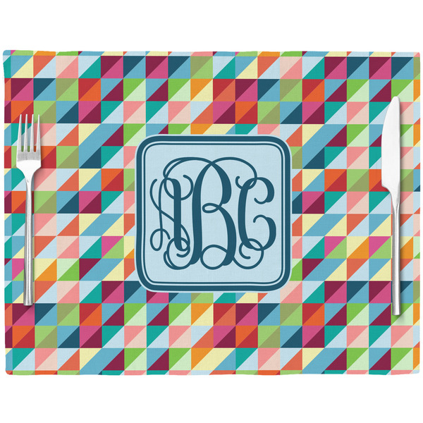 Retro Triangles Placemat with Props