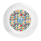 Retro Triangles Plastic Party Dinner Plates - Approval