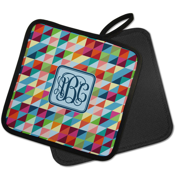 Retro Triangles Pot Holders - PARENT MAIN