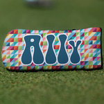 Retro Triangles Blade Putter Cover (Personalized)