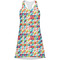 Retro Triangles Racerback Dress - X Large
