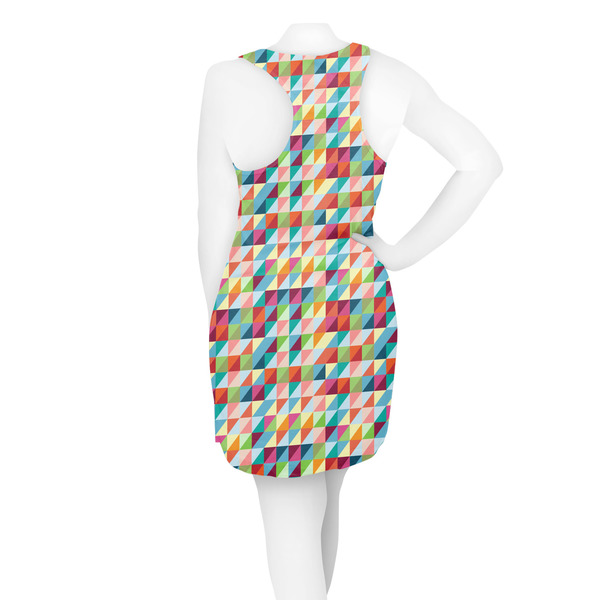 Retro Triangles Racerback Dress - On Model - Back