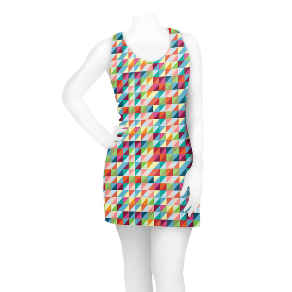 Retro Triangles Racerback Dress - On Model - Front