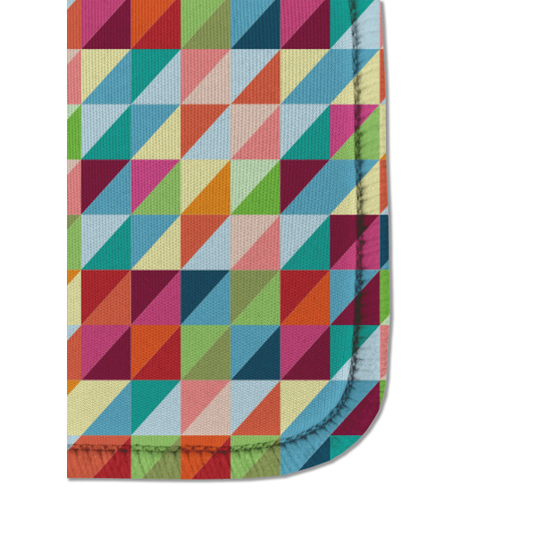 Retro Triangles Sanitizer Holder Keychain - Detail