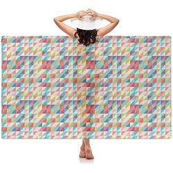 Retro Triangles Sheer Sarong
