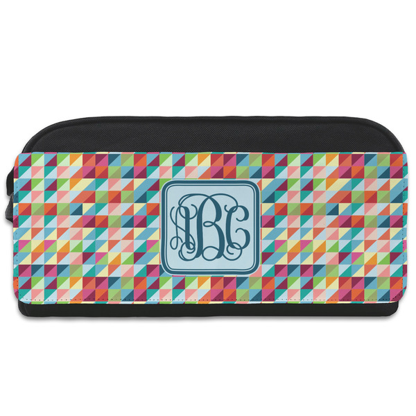 Custom Retro Triangles Shoe Bag (Personalized)