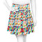 Retro Triangles Skater Skirt
