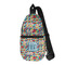Retro Triangles Sling Bag (Personalized)