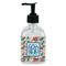 Retro Triangles Glass Soap & Lotion Bottle - Single Bottle (Personalized)