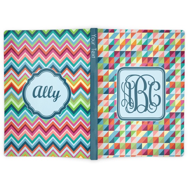 Retro Triangles Soft Cover Journal - Apvl