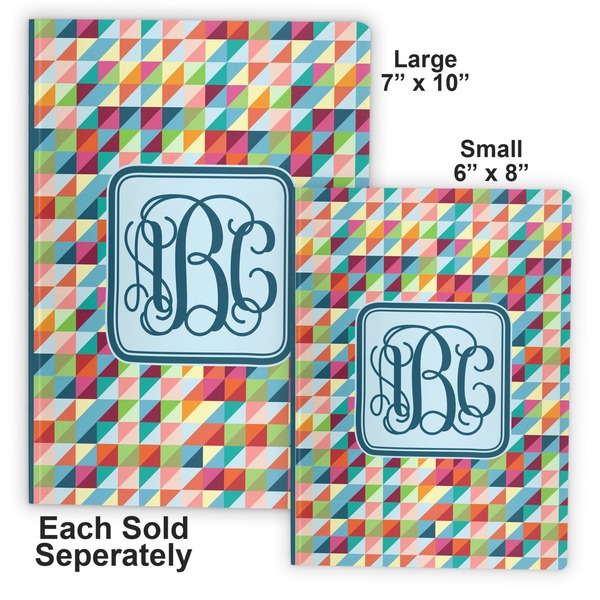 Retro Triangles Soft Cover Journal - Compare