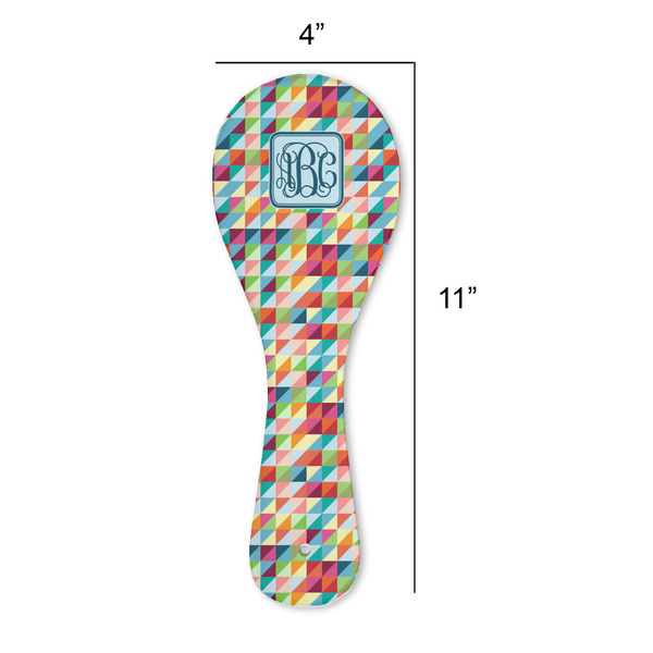 Retro Triangles Spoon Rest Trivet - APPROVAL