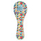 Retro Triangles Ceramic Spoon Rest (Personalized)
