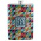 Retro Triangles Stainless Steel Flask