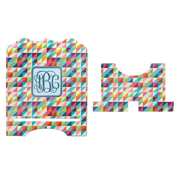 Retro Triangles Stylized Tablet Stand - Apvl