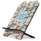 Retro Triangles Stylized Tablet Stand - Side View